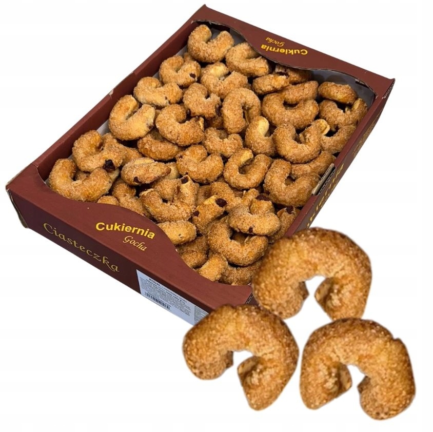 Levně Francouzské rohlíčky s víceovocnou marmeládou 2 kg Gocha