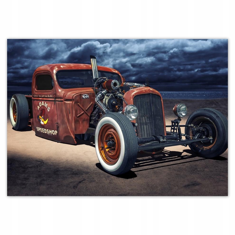 

Naklejki 70x50 Hot Rod prosto ze Stanów