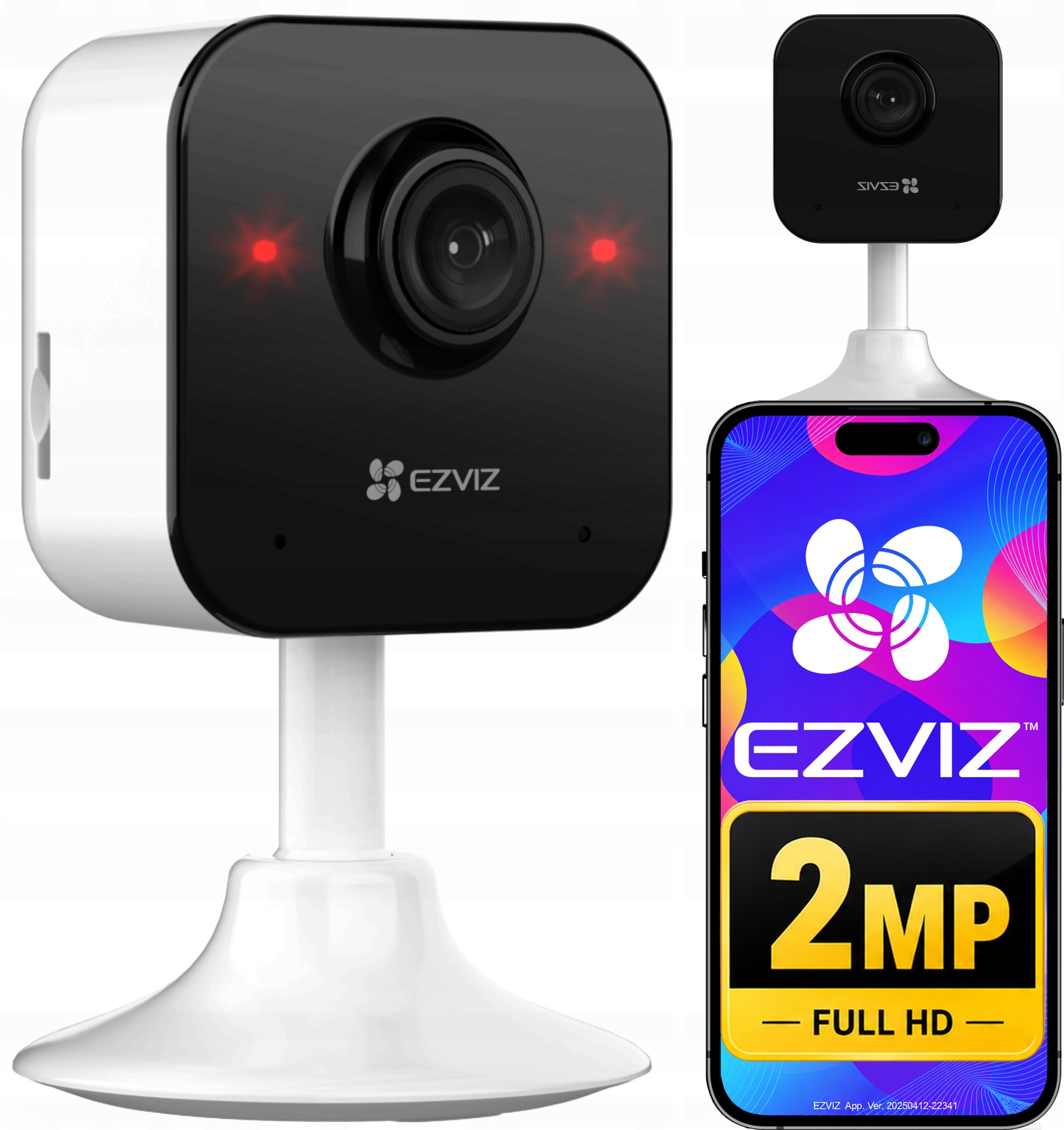 Vnútorná WiFi mini-kamera Ezviz H1C Fhd