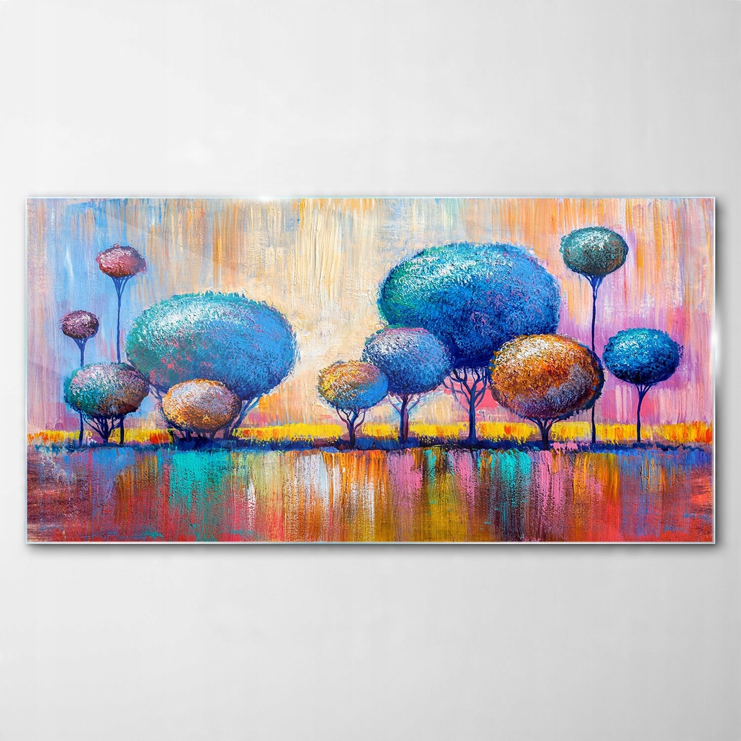 

Obraz Szklany Dekor Drzewa Natura Liście 120x60