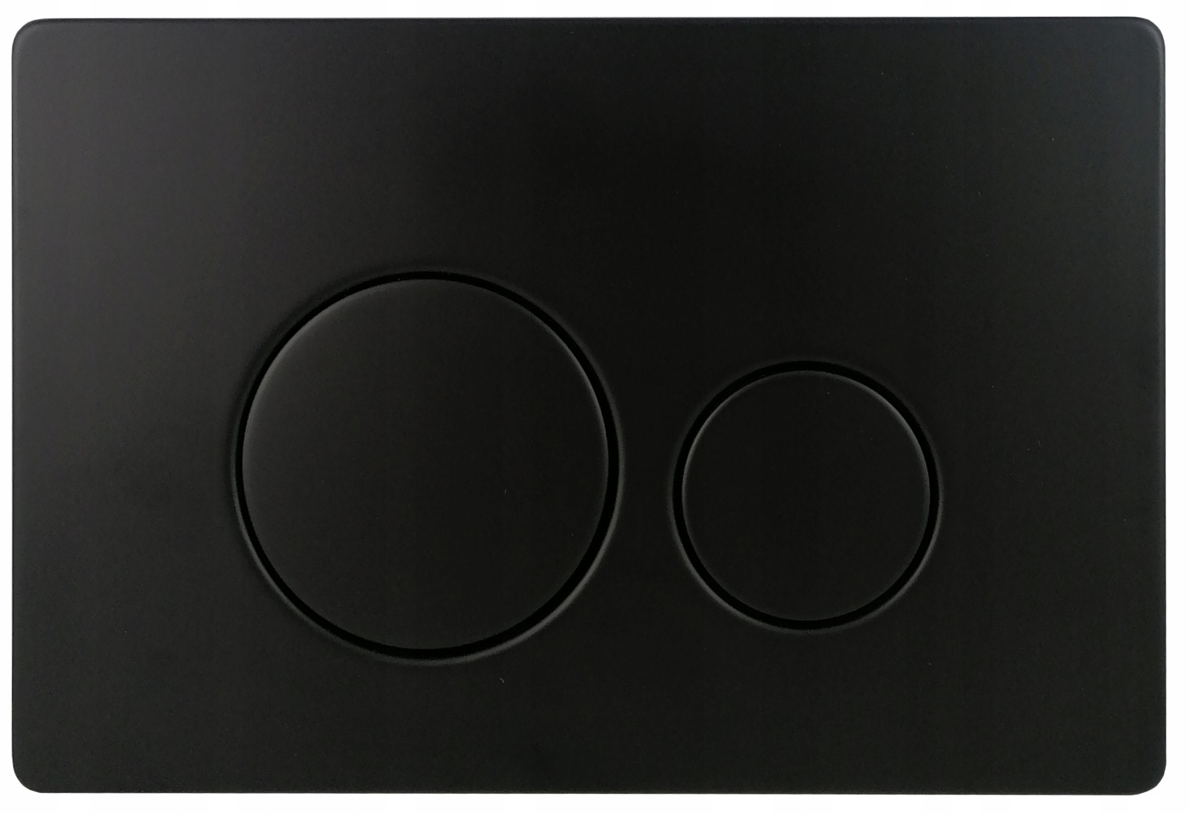 Splachovacie tlačidlo Wc z ocele čierne matné pre Geberit Duofix Sigma UP320 UP720