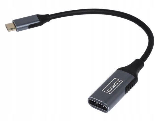 

Kabel Adapter Usb-c DisplayPort 1.2 Żeński 4K 60HZ