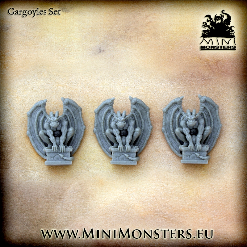 GARGULCE 3SZT. - Warhammer, Fantasy, Scenery System Warhammer Fantasy Battle