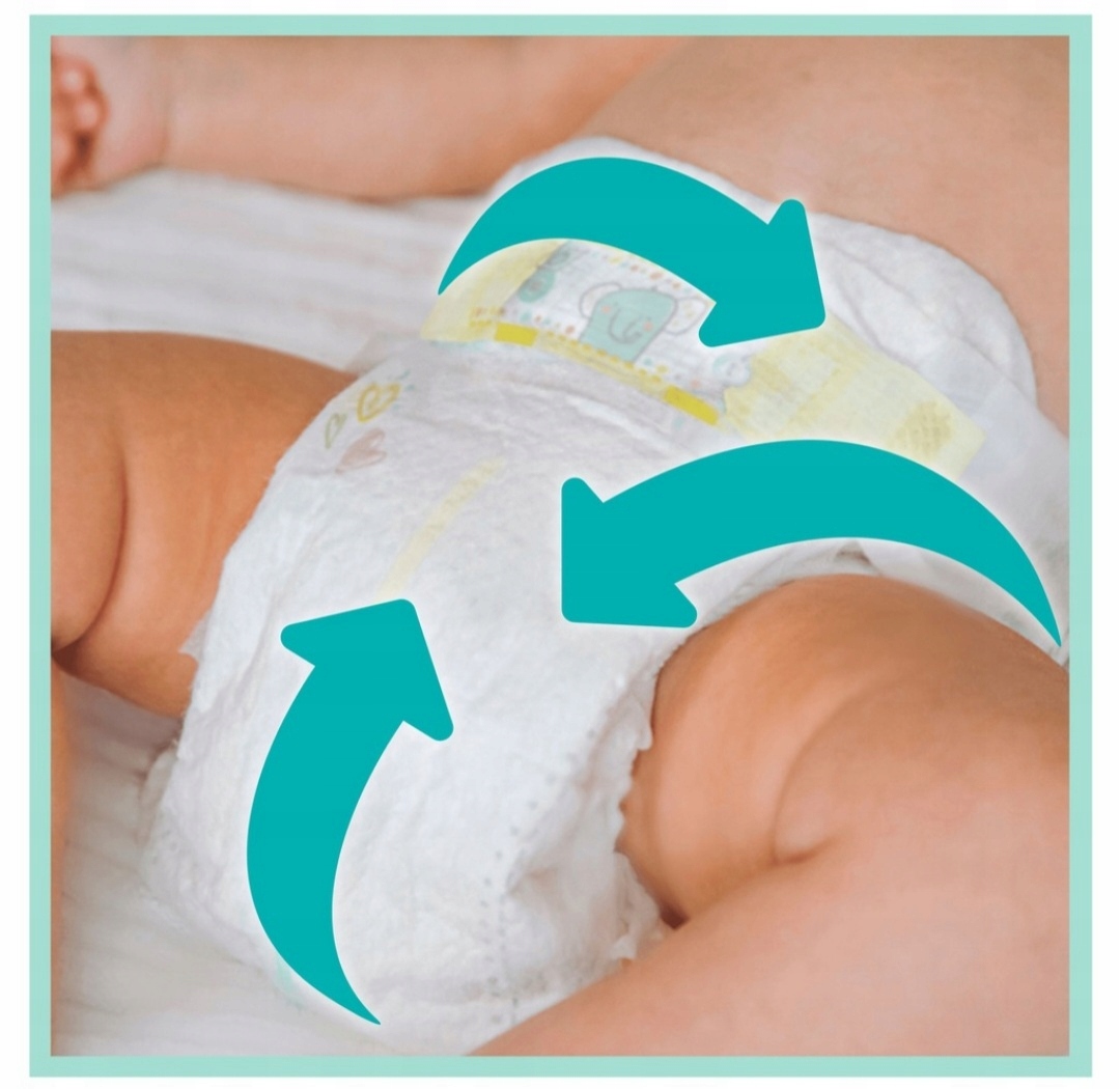 PIELUCHY PAMPERS PREMIUM CARE 1 2-5KG BOX 72szt + CHUSTECZKI NAWILŻANE Linia Pampers Premium Care