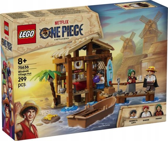 Lego (r) One Piece 75636 Chatka Ve Vesnici Fuusha V29