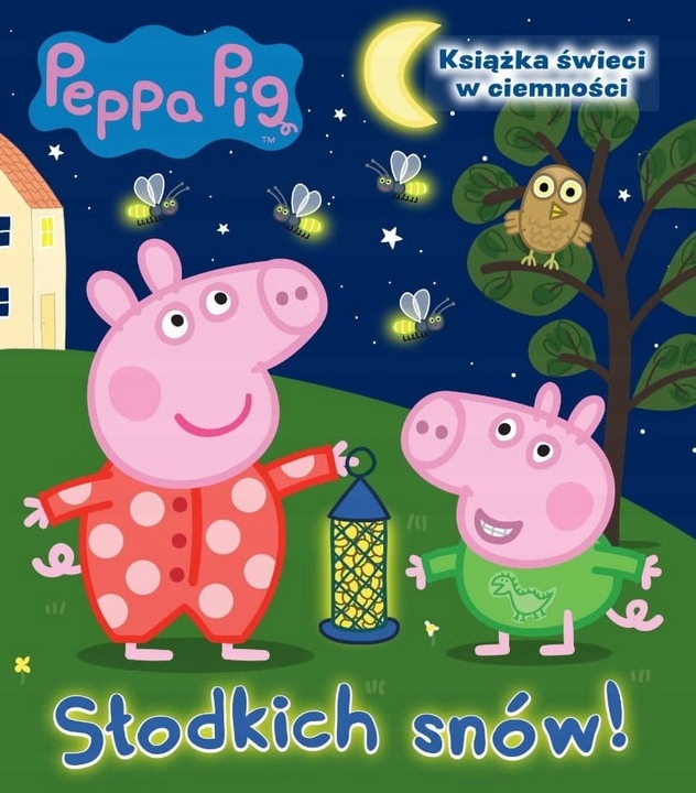 

Peppa Pig Słodkich snów Książka świeci w ciemności