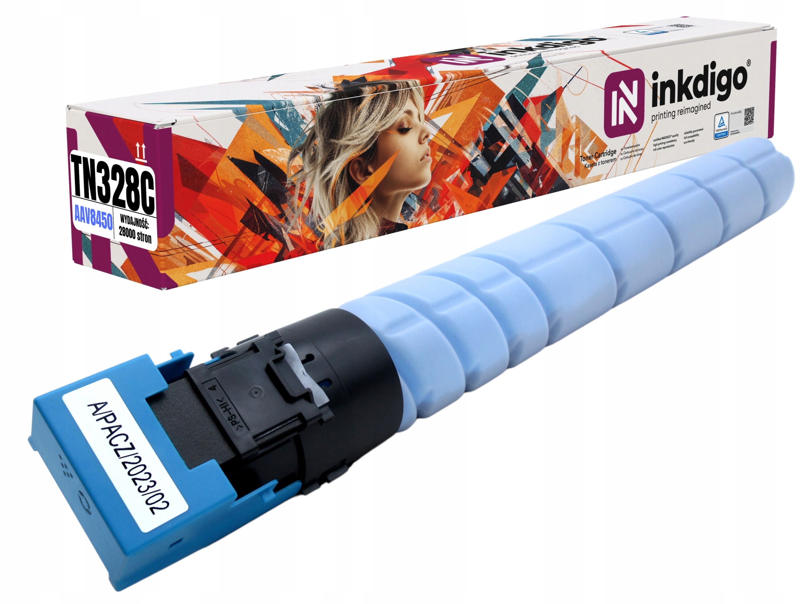 Konica Minolta Bizhub C250i C300i C360i Náhradní Toner TN328C AAV8450