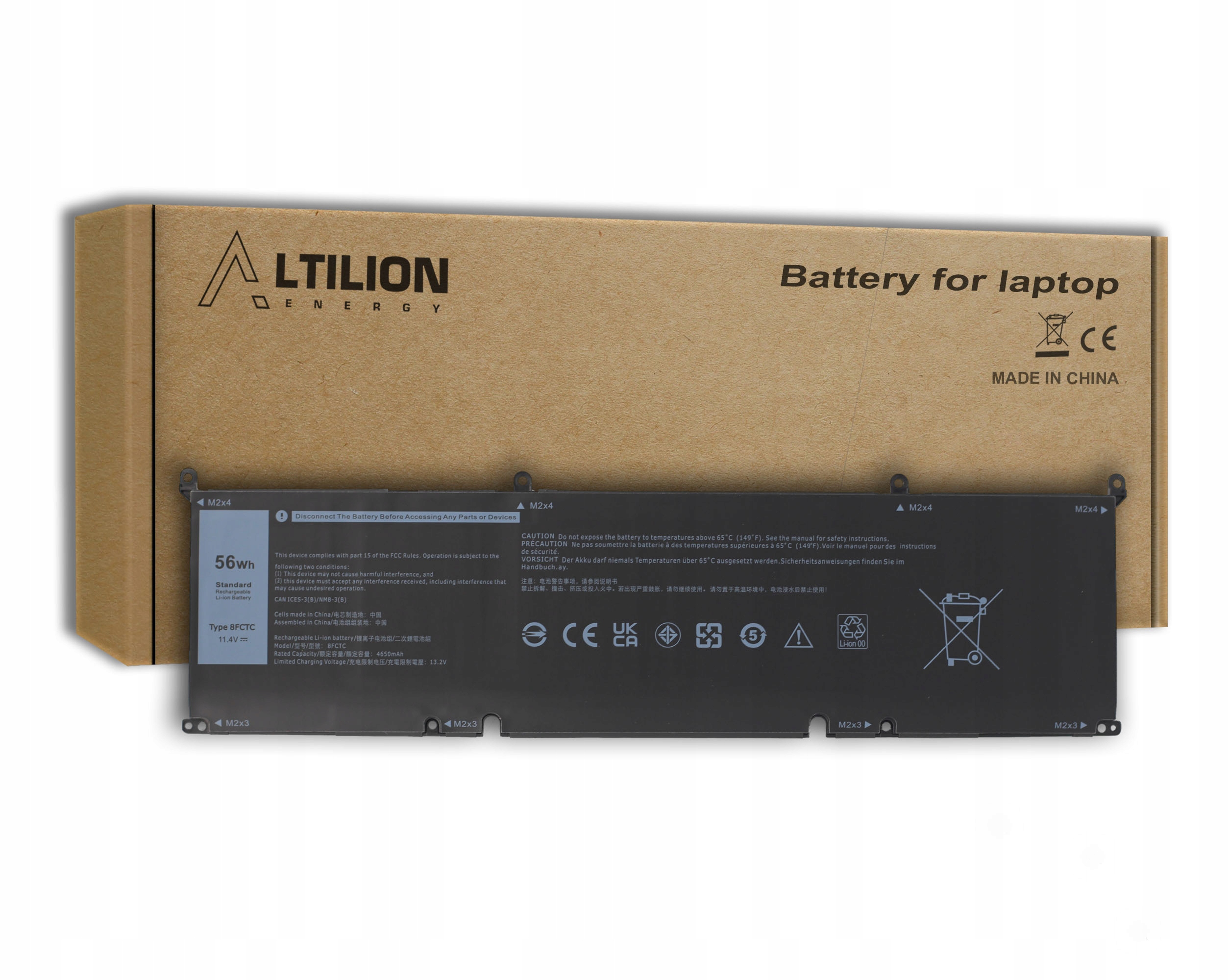 Baterie Altilion Energy 8FCTC kompatibilní s Dell