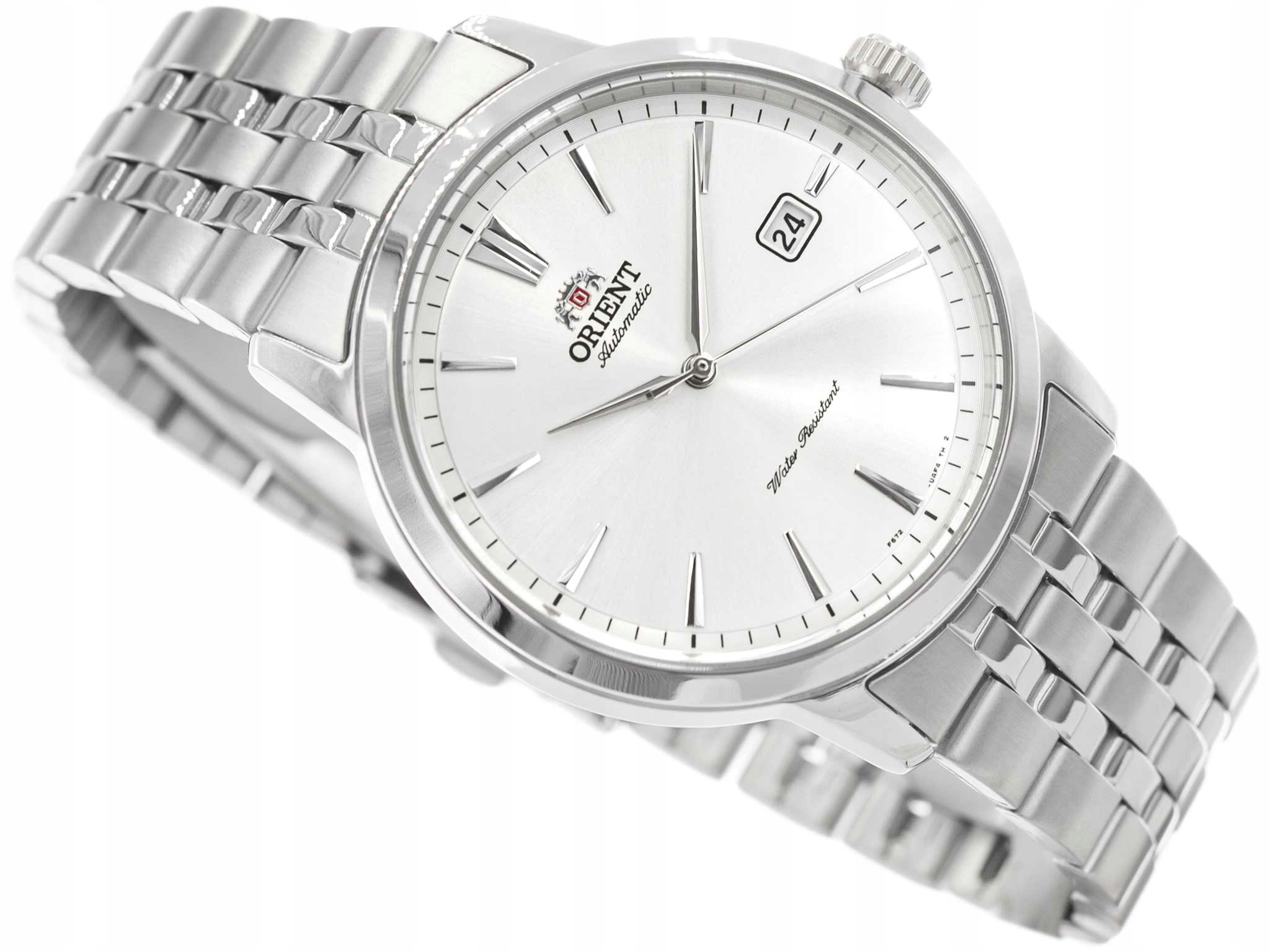 Pánské Hodinky Orient RA-AC0F02S30B Symphony Automatic Stříbrný Náramek