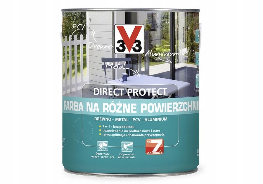 Barva na různé povrchy Direct Protect saténová