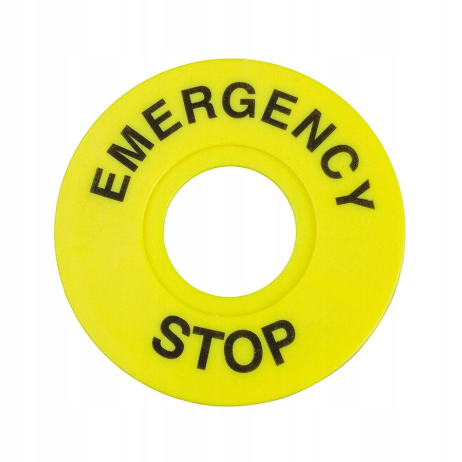 Osłona przycisku bezpieczeństwa EMERGENCY STOP 1