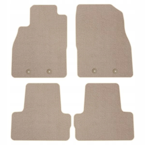 Opel Ampera 2012-2016 Koberce velurové Comfort Béžové