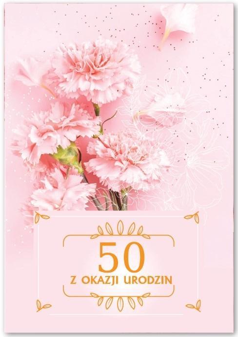 Kartka Okolicznościowa Urodziny 50