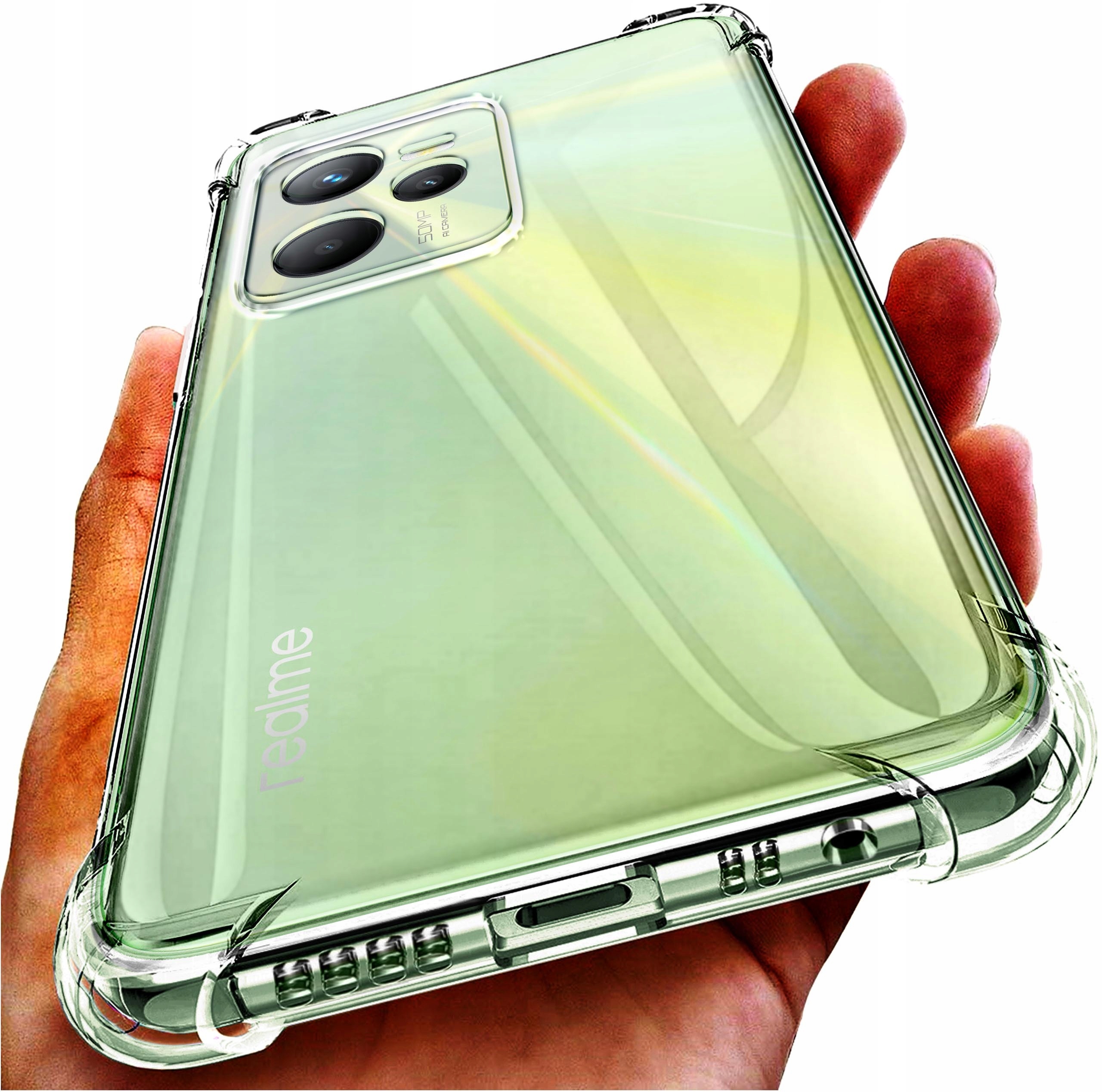 

Etui Anti Shock Szkło 9H do Realme C35