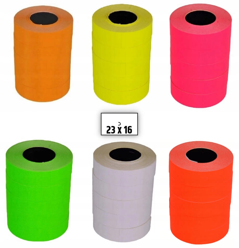 METKI TAŚMA DO METKOWNICY DWURZĘDOWEJ CENY MX 6600 Marka MONTIP