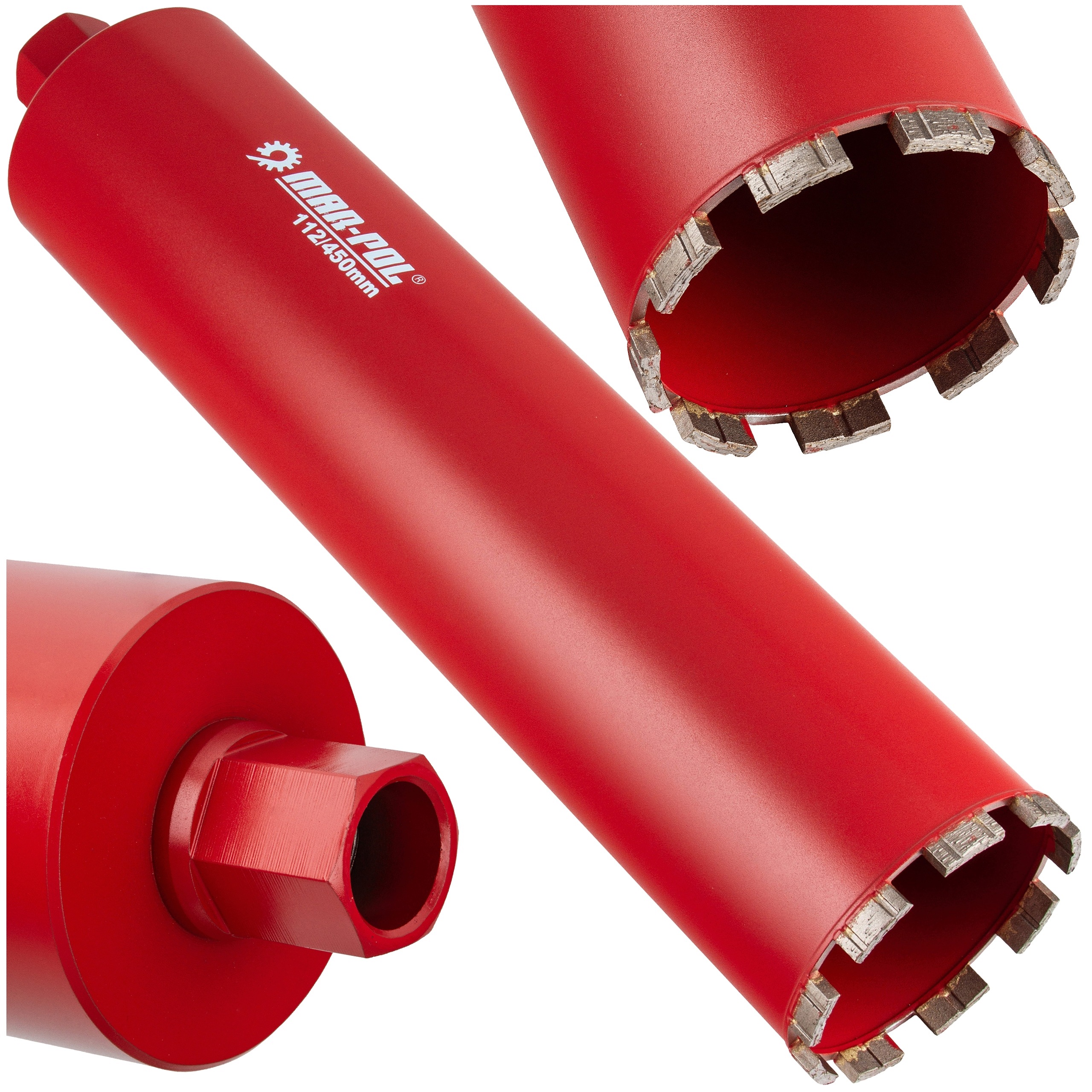 Vrták Do Betonu 112 x 450 mm Vrtačka Korunkový Vrták