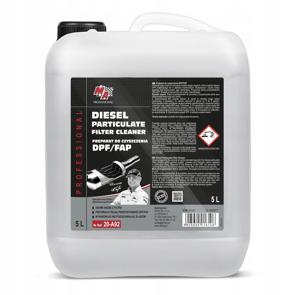 MA PROFESSIONAL-DPF Cleaner препарат DPF 5L
