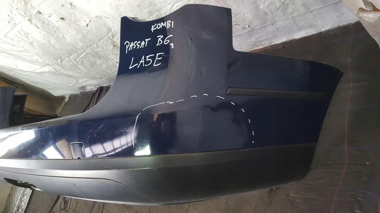 bumper rear part rear LA5E VW Passat B6 1,9 TDI