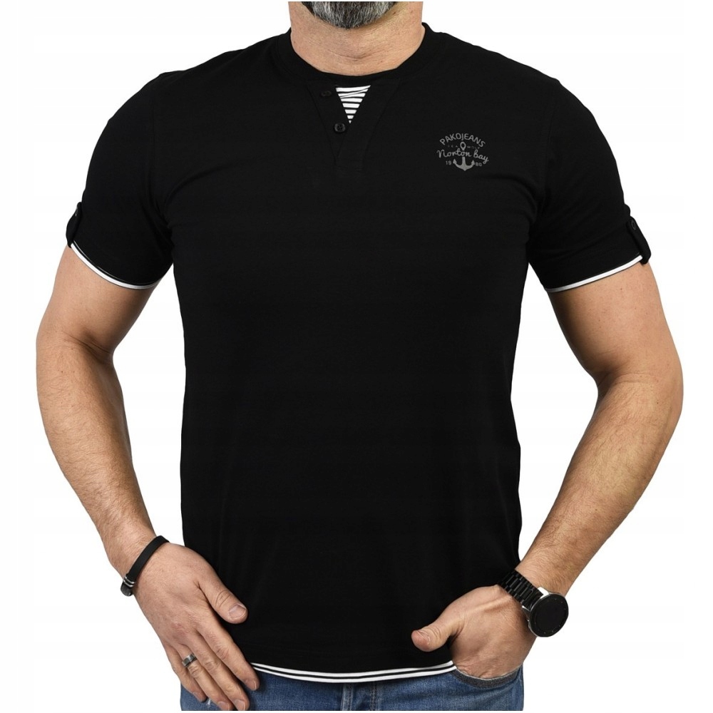 

T-shirt męski koszulka męska XL Pako Jeans