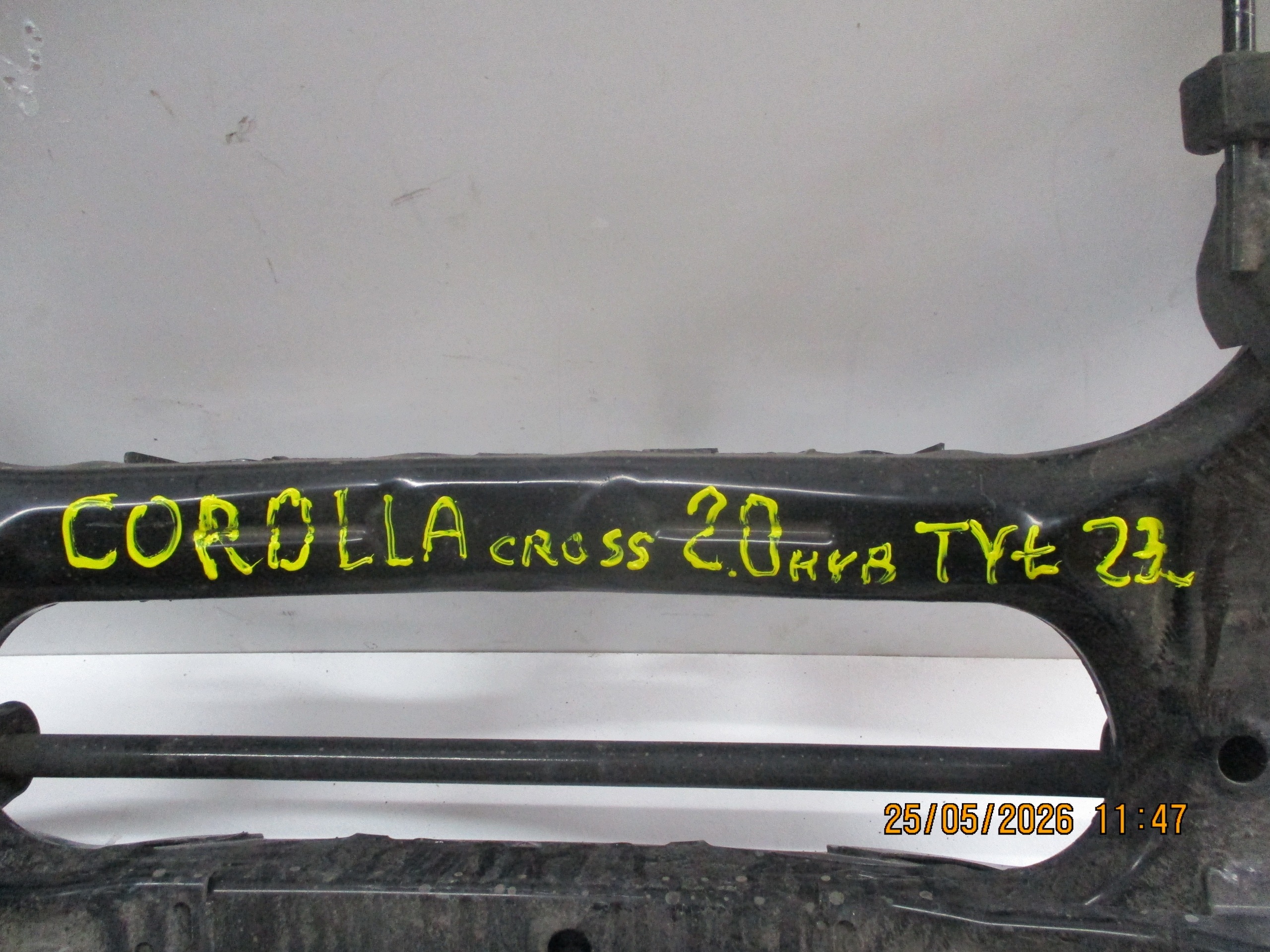 axle beam subframe axle beam rear part TOYOTA COROLLA CROSS