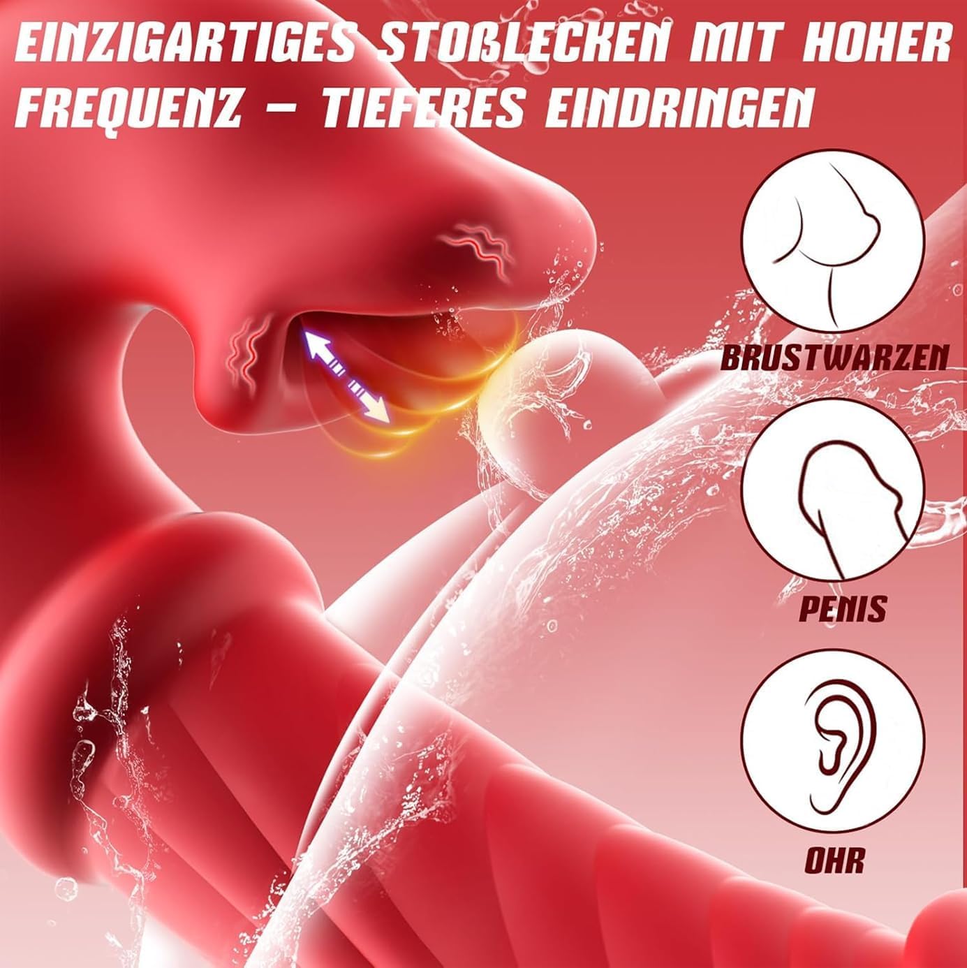 TEXIDIY Wibrator Dla Kobiet Intensywny Dildo Zestaw Zabawek Erotycznych — miniatura 5