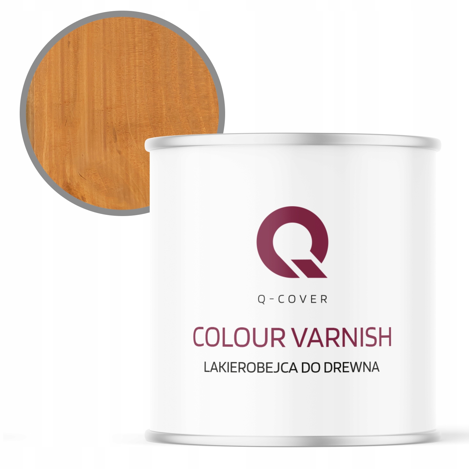 Lakierobejca do Drewna Mebli Dekoracyjna 2,5L Kolor Dąb Satyna Wydajna Uv