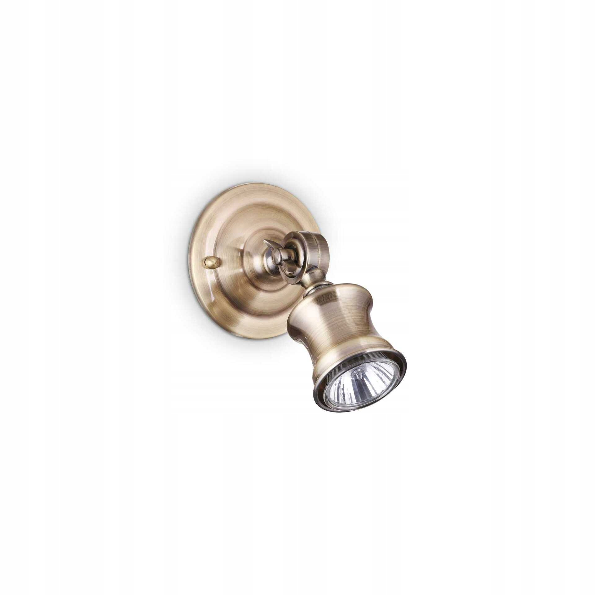 Bodové svietidlo Ideal Lux Barber AP1 bronz GU10 28W 3000K