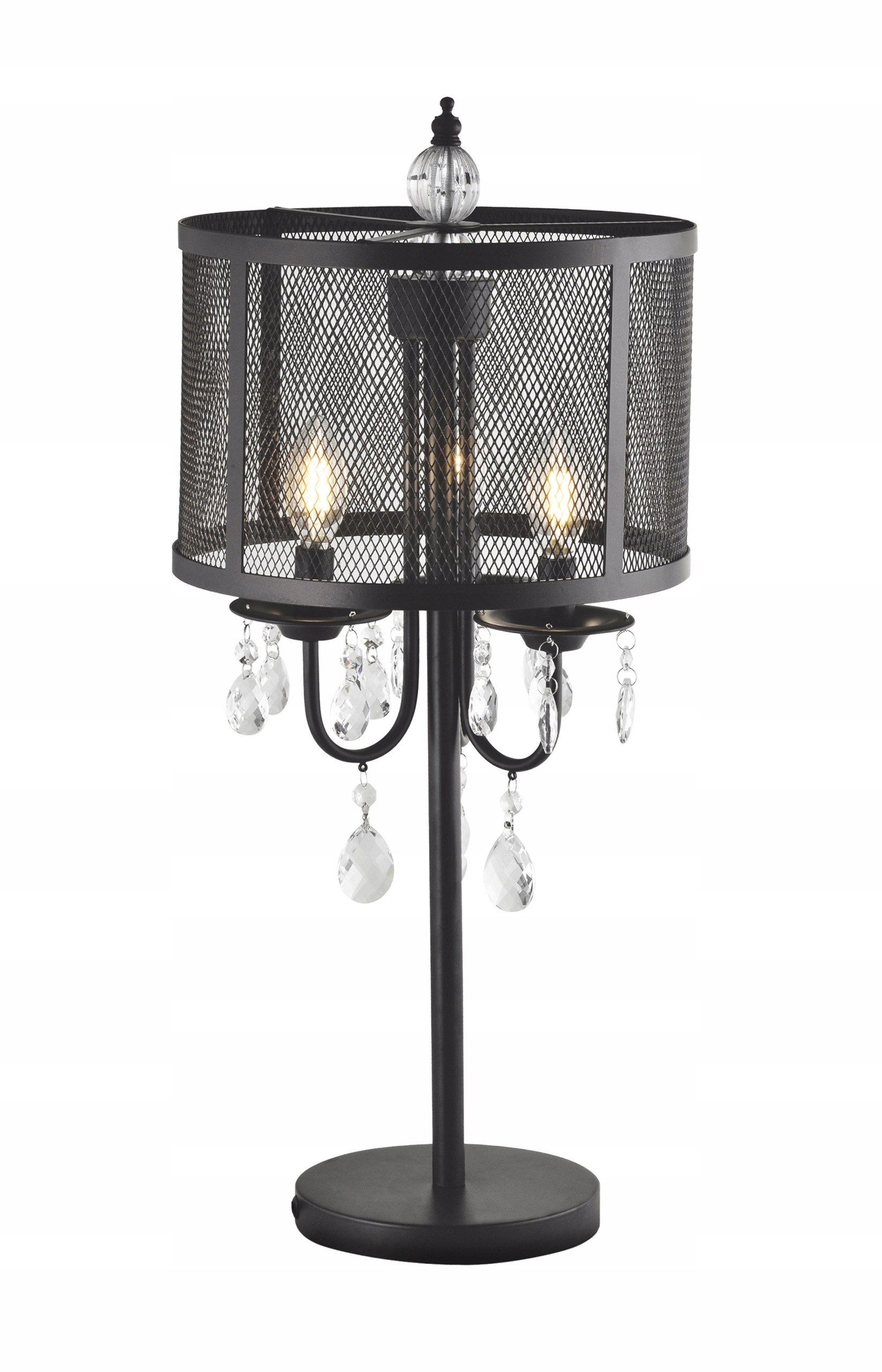 

Elegancka lampa biurkowa Led kryształ 3x10W Polux