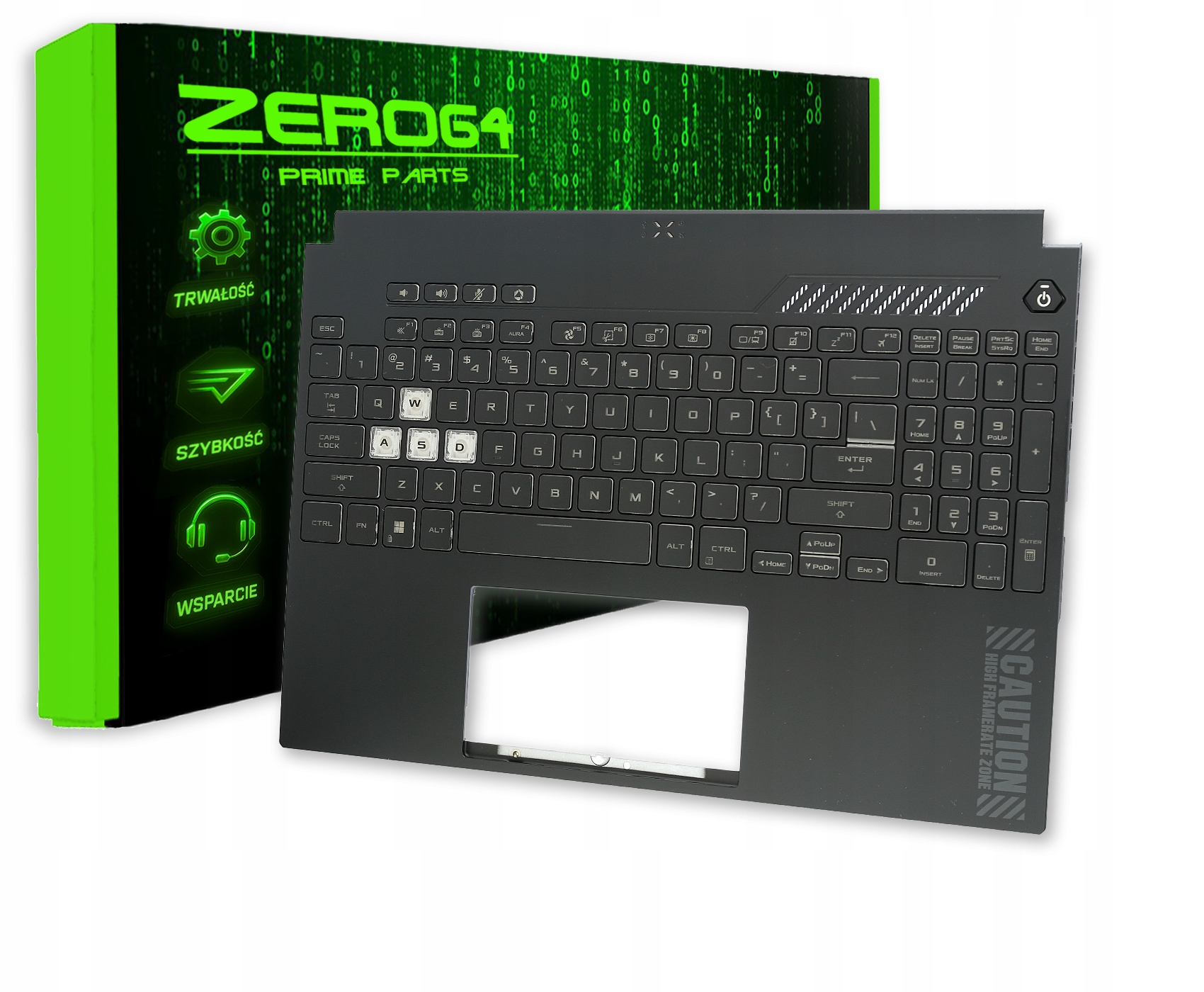 Obudowa Palmrest Klawiatura do Asus FA507NV FA507NU FA507NUR FA507XI Rgb