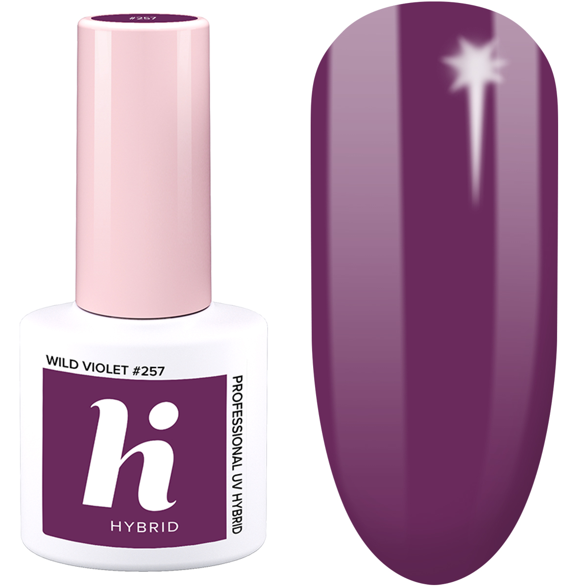 

Hi Hybrid Lakier Hybrydowy #257 Wild Violet 5 ML