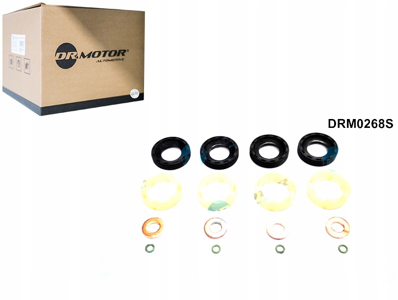 ZESTAW MONT WTRYSK Z ORINGAMI NA FIAT 1.6JTD 07-15 DR.MOTOR