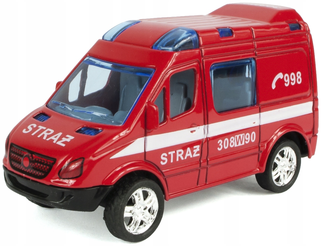 auto metalowe STRAŻ POŻARNA | HKG072 — 2