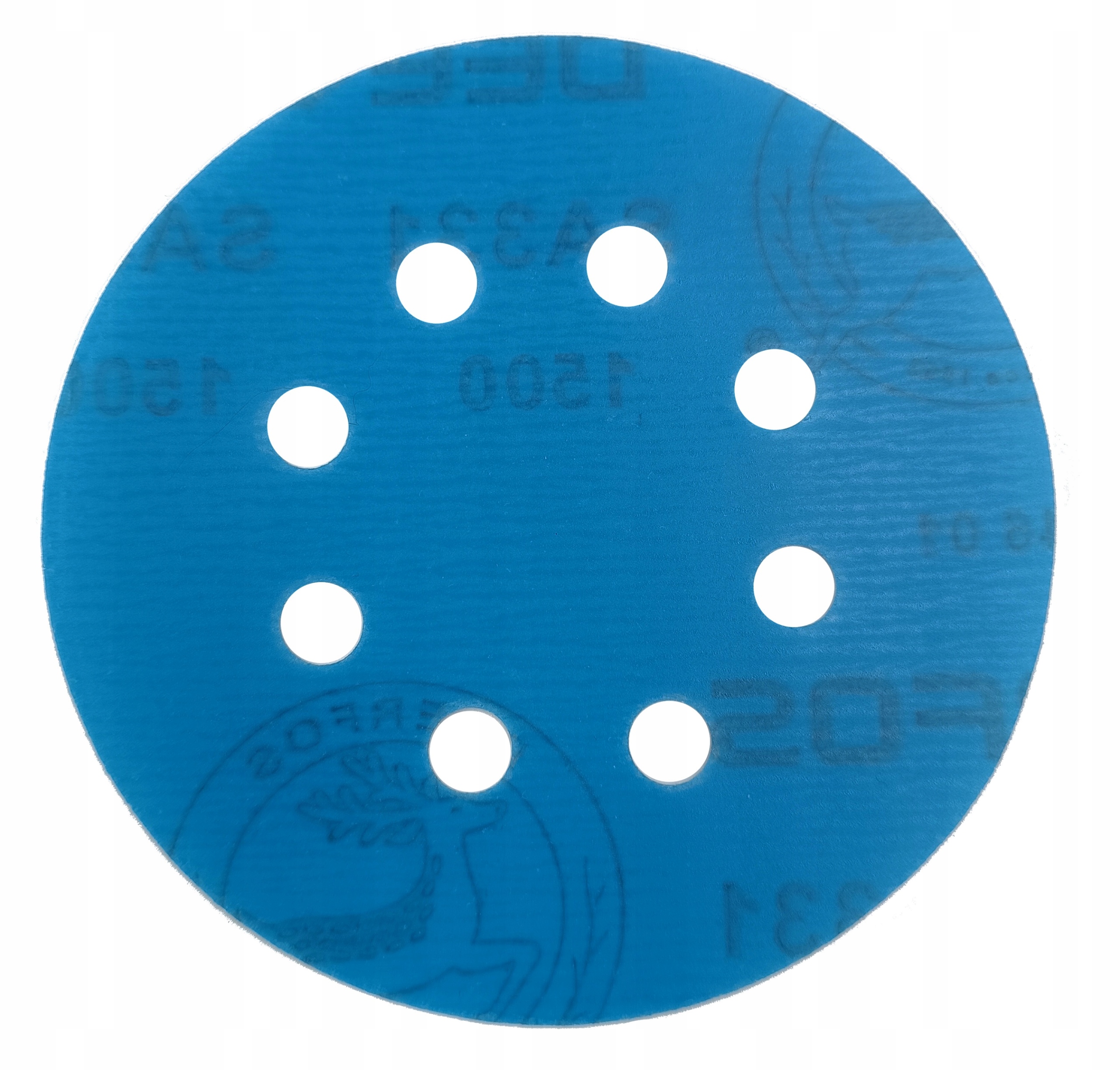 KRĄŻEK ŚCIERNY WODNY PAPIER 125mm P320 RZEP 10SZT Marka Deerfos