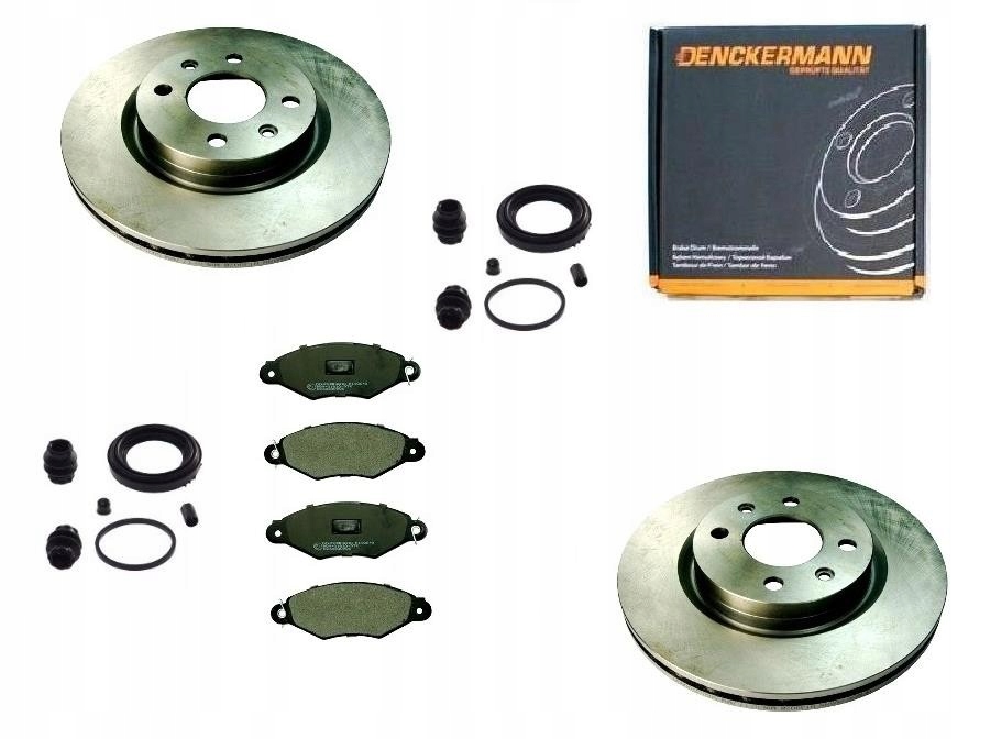 Kotouče Reperaturních Destiček Renault Kangoo I 1997-2008 Přední Sada 259 MM