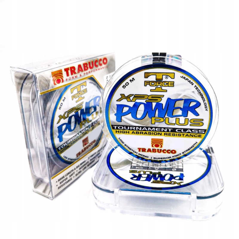 Żyłka Trabucco T-Force Xps Power Plus 0,16mm 4,26kg 50m Na Przypon Zestaw