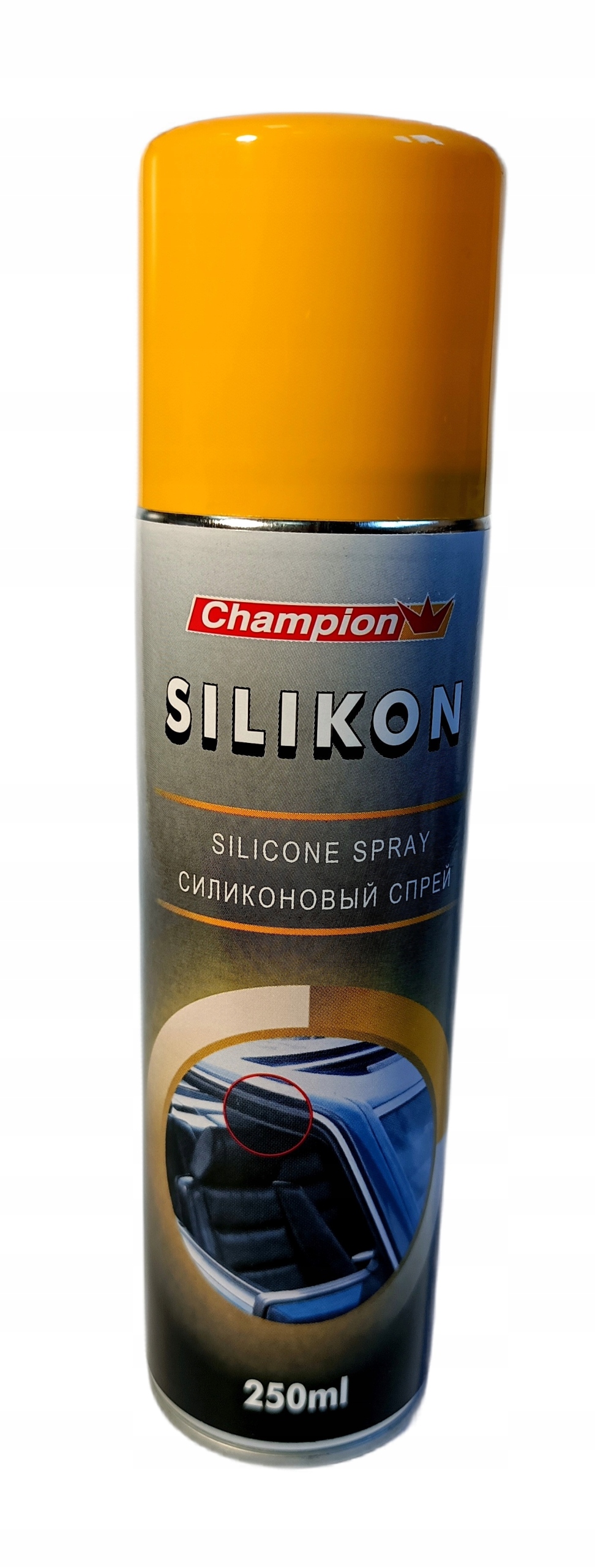 SILIKON W SPRAYU DO USZCZELEK I GUMY 250 ML 64