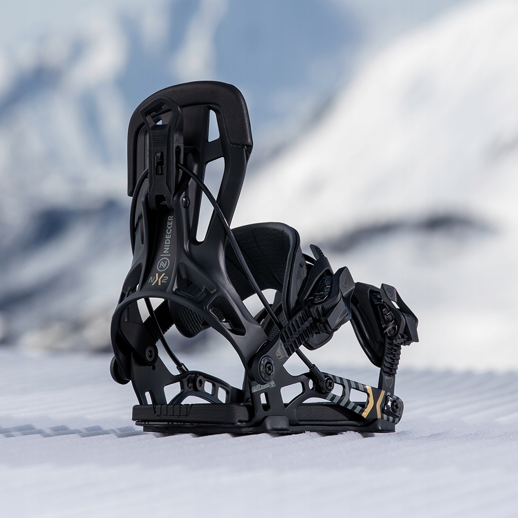 Wiązania snowboardowe NIDECKER FLOW Nx2 Fusion Czarne 2025 R. M Rozmiar M