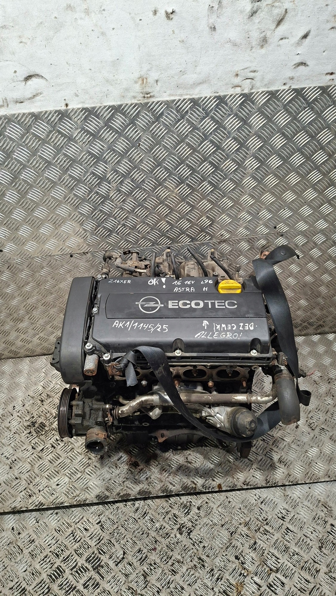 engine pillar unprotected OPEL ASTRA H 1.6 16V Z16XER