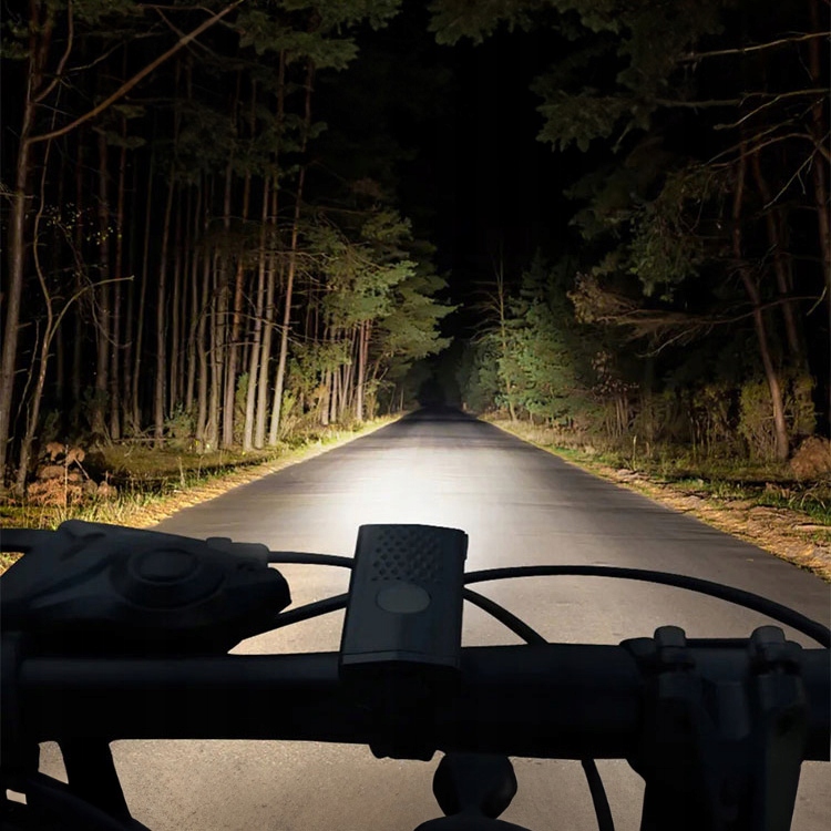 MOCNE LAMPKI ROWEROWE OŚWIETLENIE PRZÓD TYŁ LED USB WODOODPORNE Zasilanie akumulator