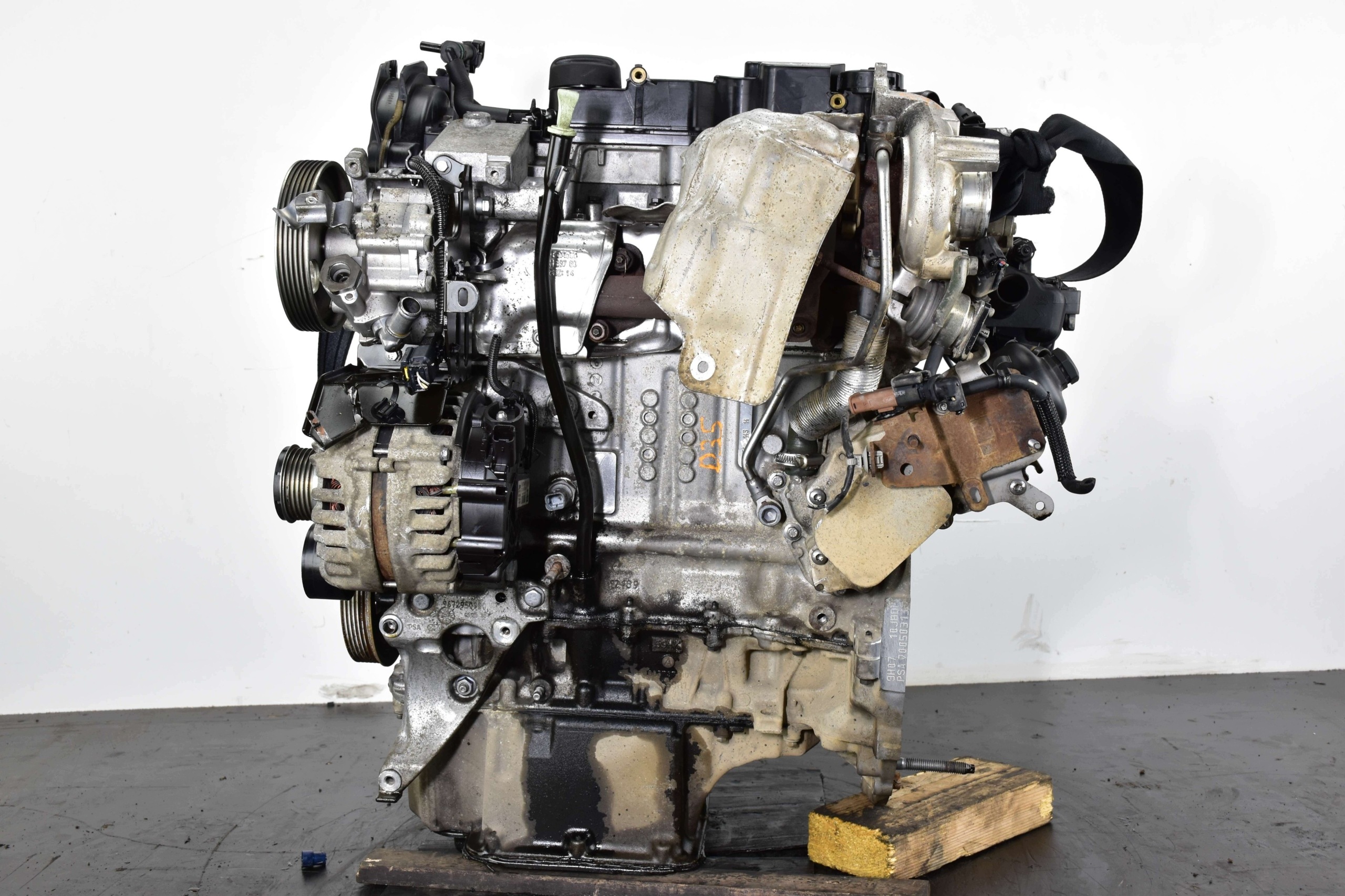 engine CITROEN JUMPY II FIAT SCUDO EXPERT 1.6 e-HDI 9H07 9HM @ KOMPRESJA @