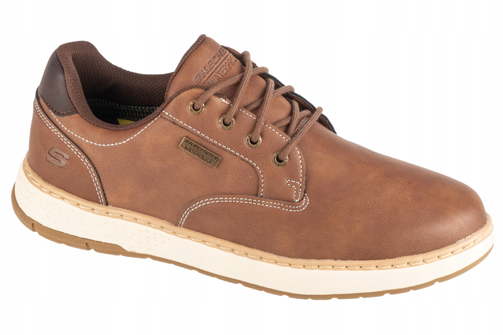 Skechers Garlan Pryor (46) Pánské tenisky Hnědá