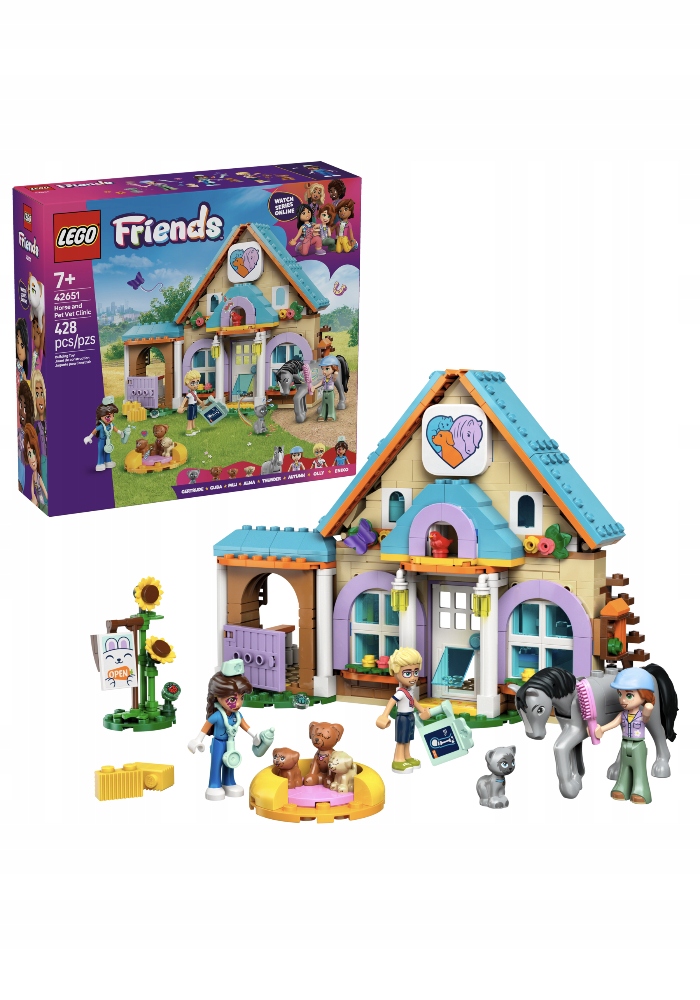 Lego Friends Kůň a léčebna pro zvířata 42651