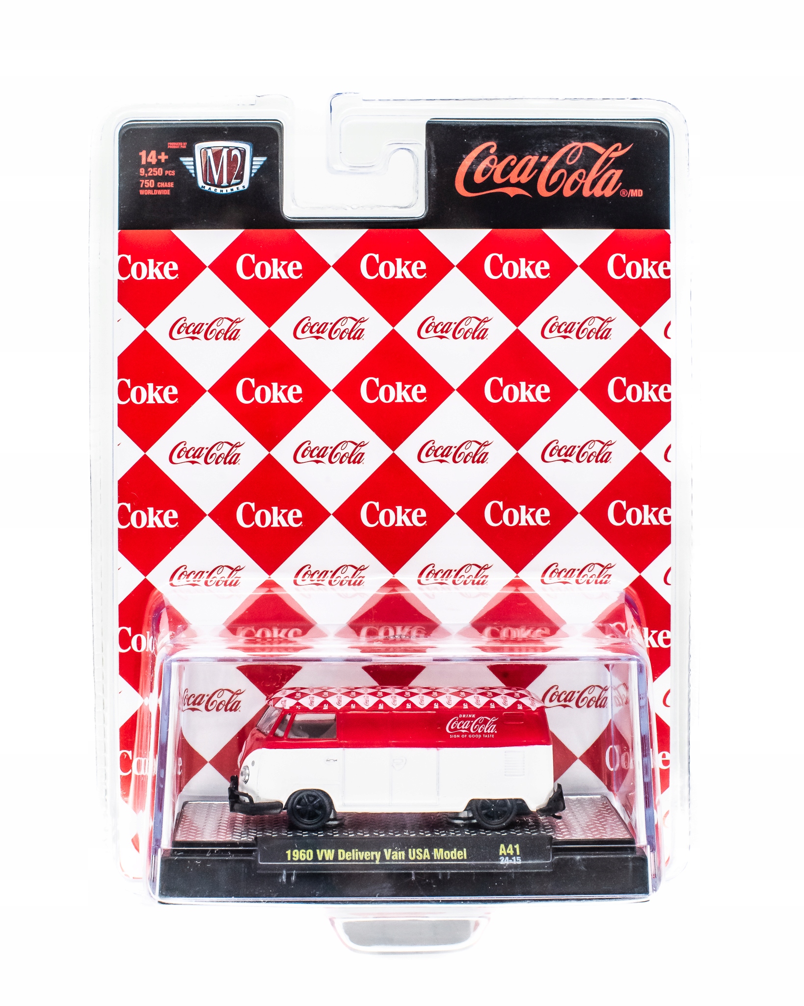 M2 Machines 1:64 1960 Vw Delivery Van Usa Model Coca Cola A41