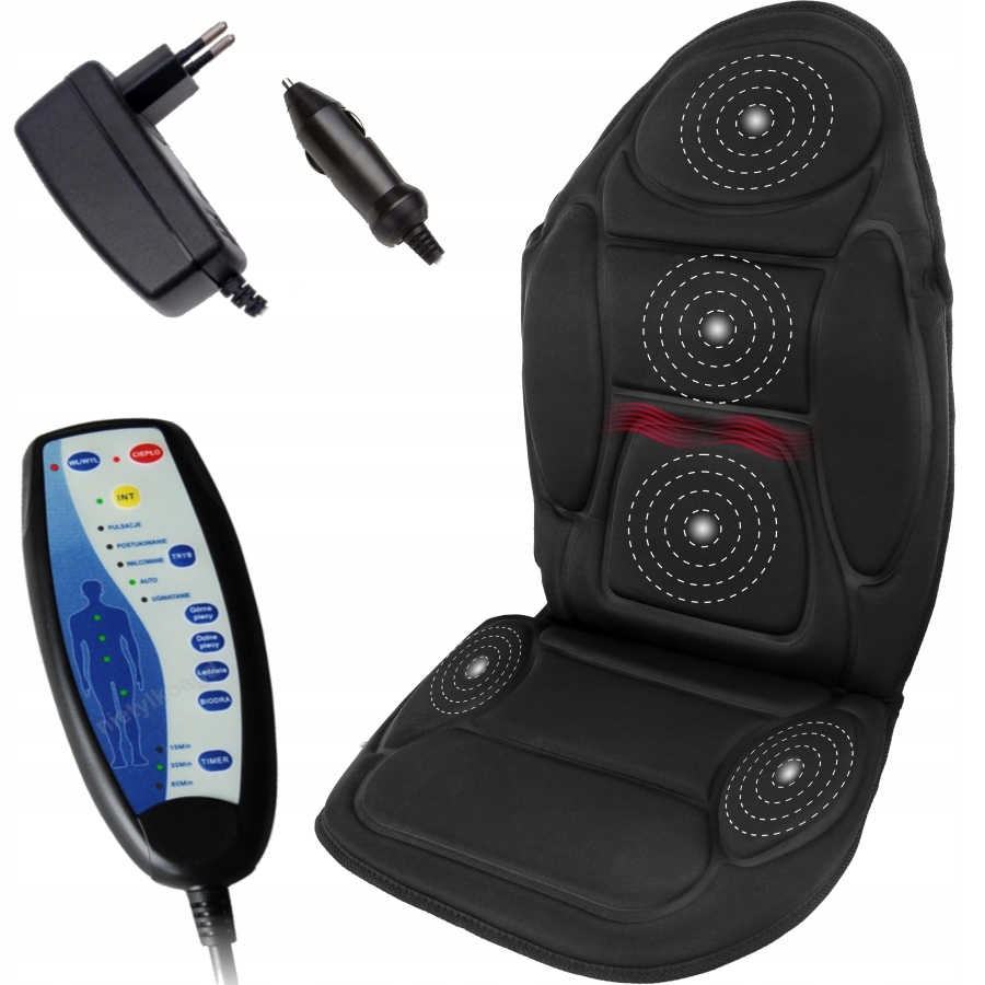 Mata masująca Botti Resti czarny