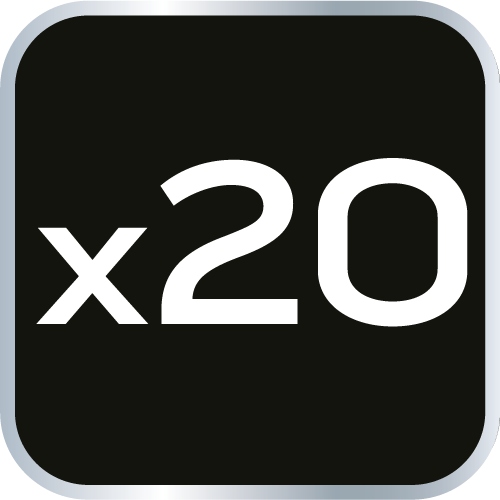 Końcówki wkrętakowe PZ2 x 25 mm, 20 szt. EAN (GTIN) 5907558403015