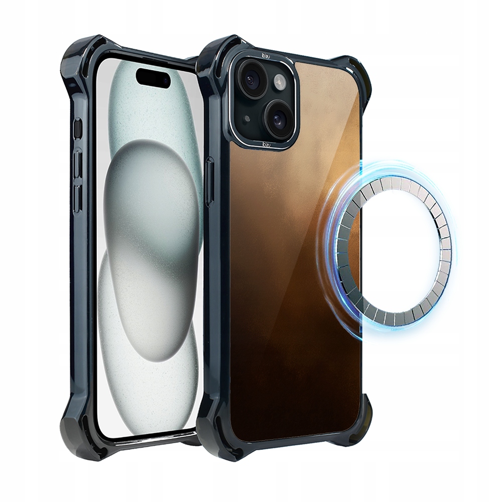 Pouzdro Ibizu DropGuard Ultra pro iPhone 15 s MagSafe, barva Pouštní bouře