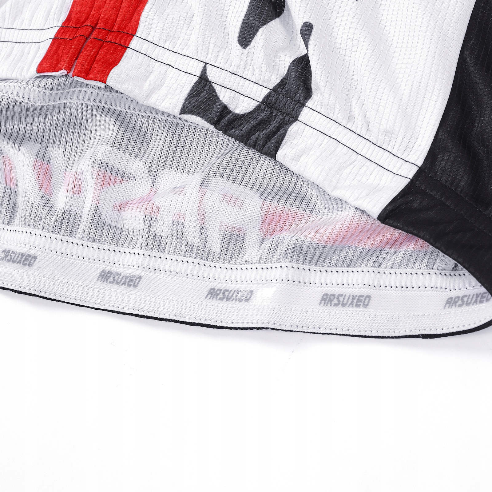 STRÓJ ROWEROWY KOSZULKA + SPODENKI ROWEROWE KOMPLET KOLARSKI S3 ARSUXEO XXL Płeć mężczyzna