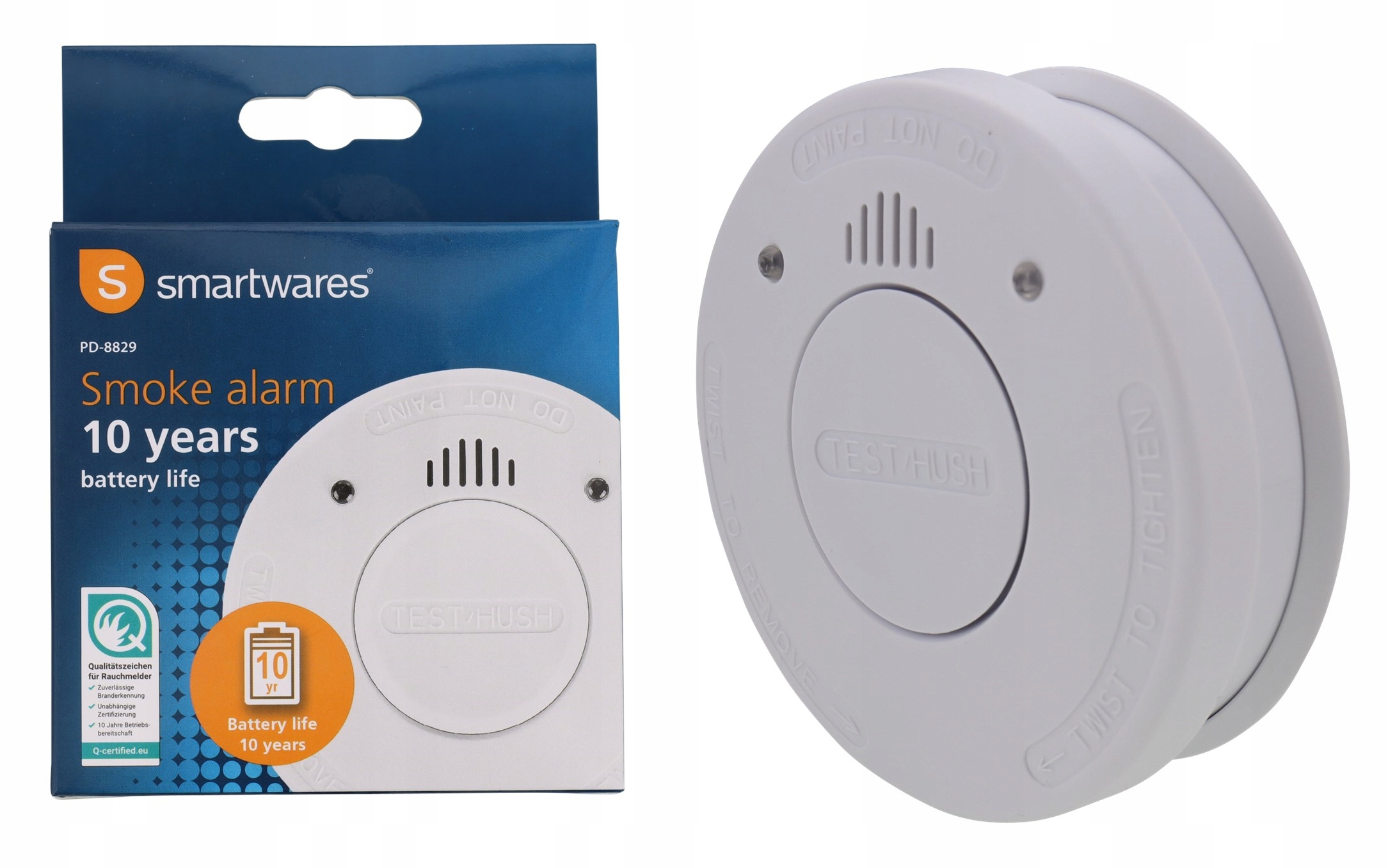 

Czujnik Dymu Smartwares Alarm Bezprzewodowy
