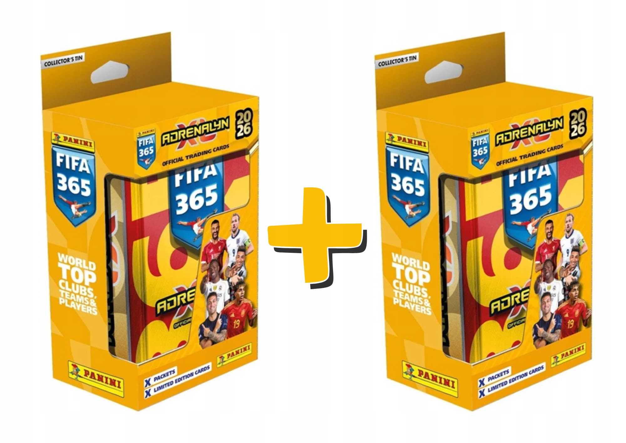 Panini Fifa Adrenalin XL 2026 Velká Plechovka Sběratele 2KS