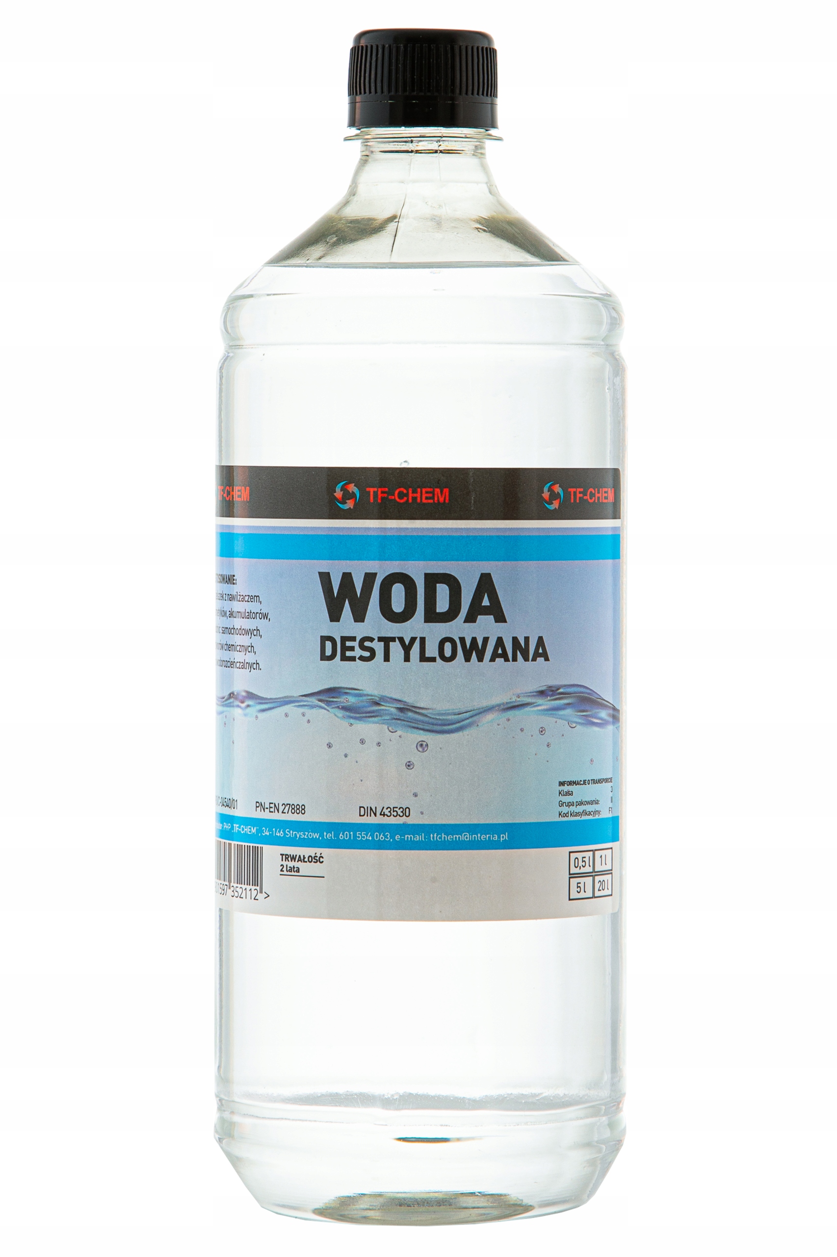 

Woda Destylowana Demineralizowan 1l 99,9% Czystość